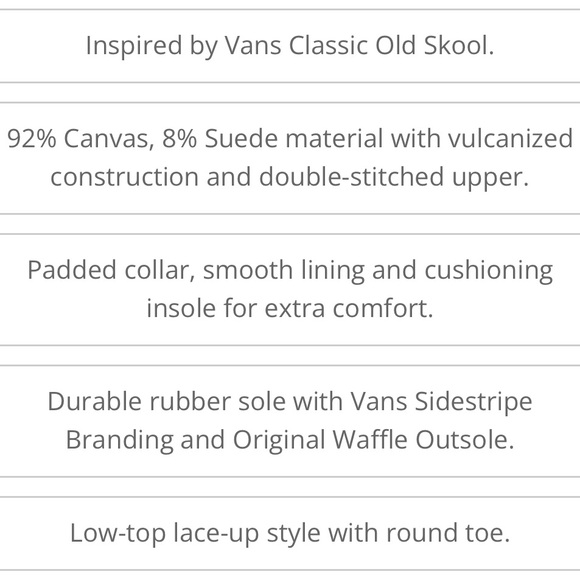 VANS WARD LOW TOP LACED SHOES - Picture 8 of 10